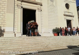 Tarquinia - Il funerale di Matteo Meneghetti
