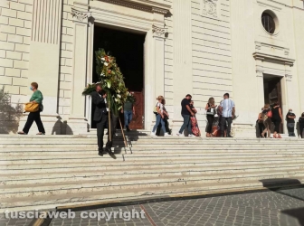 Tarquinia - Il funerale di Matteo Meneghetti