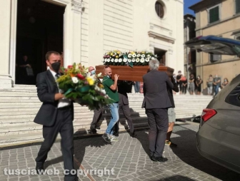 Tarquinia - Il funerale di Matteo Meneghetti