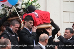 I funerali di Matteo Podda