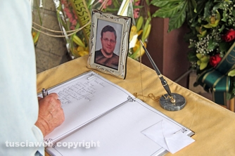 I funerali di Mattia Dusi