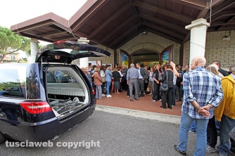 I funerali di Mattia Dusi