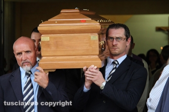 I funerali di Mattia Dusi