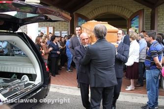 I funerali di Mattia Dusi