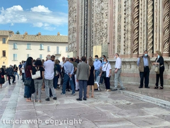 Orvieto - I funerali di Maurizio Pagliaroli