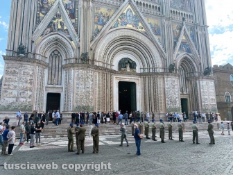 Orvieto - I funerali di Maurizio Pagliaroli
