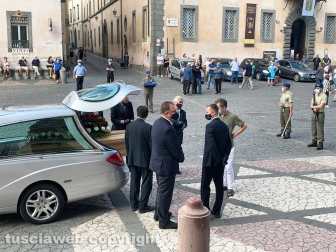 Orvieto - I funerali di Maurizio Pagliaroli
