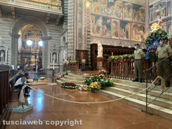 Orvieto - I funerali di Maurizio Pagliaroli