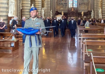 Orvieto - I funerali di Maurizio Pagliaroli