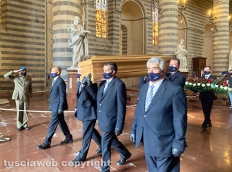 Orvieto - I funerali di Maurizio Pagliaroli