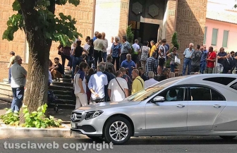 Viterbo - I funerali di Maurizio Ragonesi