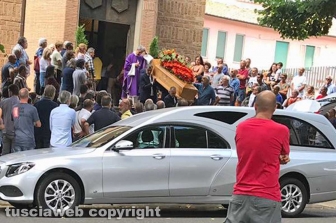 Viterbo - I funerali di Maurizio Ragonesi