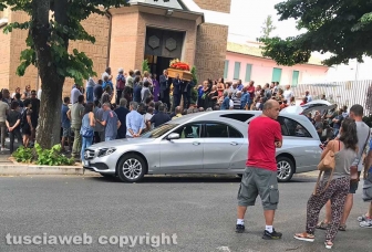 Viterbo - I funerali di Maurizio Ragonesi
