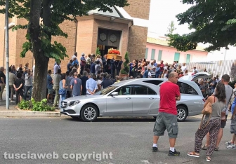 Viterbo - I funerali di Maurizio Ragonesi