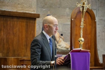 I funerali di Maurizio Sberna