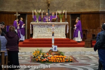 I funerali di Maurizio Sberna