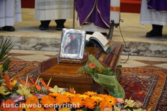 I funerali di Maurizio Sberna