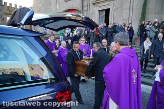 I funerali di Maurizio Sberna