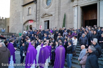 I funerali di Maurizio Sberna
