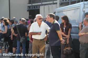 Alvaro Ricci e Marini ai funerali