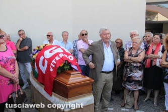 L\'intervento dei sindaco Michelini durante la cerimonia