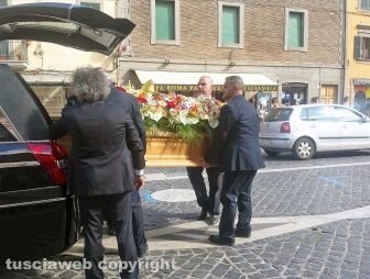Soriano nel Cimino - I funerali di Mauro Mariani