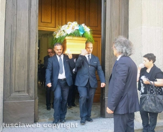 Soriano nel Cimino - I funerali di Mauro Mariani