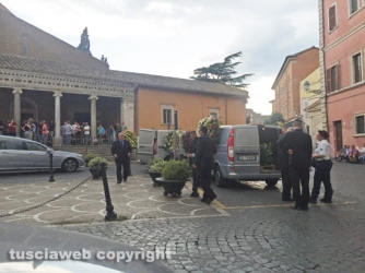 Civita Castellana -  I funerali di Andrea Mecucci