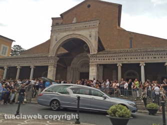 Civita Castellana -  I funerali di Andrea Mecucci