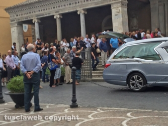Civita Castellana -  I funerali di Andrea Mecucci
