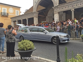 Civita Castellana -  I funerali di Andrea Mecucci
