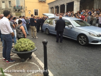 Civita Castellana -  I funerali di Andrea Mecucci