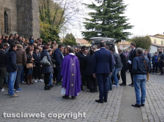 Montefiascone - I funerali di Monica Bellanova