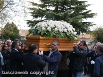 Montefiascone - I funerali di Monica Bellanova