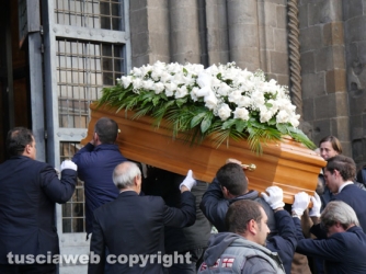 Montefiascone - I funerali di Monica Bellanova