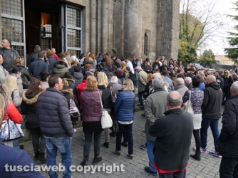 Montefiascone - I funerali di Monica Bellanova