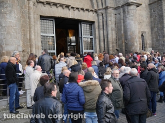 Montefiascone - I funerali di Monica Bellanova