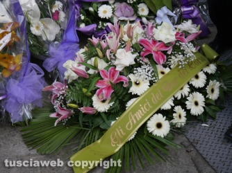 Montefiascone - I funerali di Monica Bellanova
