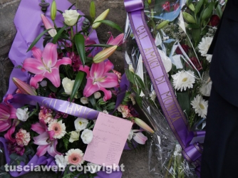 Montefiascone - I funerali di Monica Bellanova