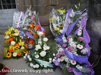 Montefiascone - I funerali di Monica Bellanova