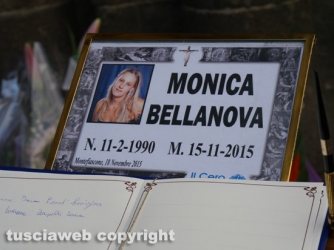 Montefiascone - I funerali di Monica Bellanova