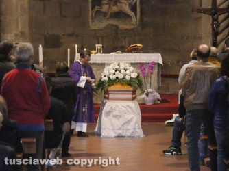 Montefiascone - I funerali di Monica Bellanova