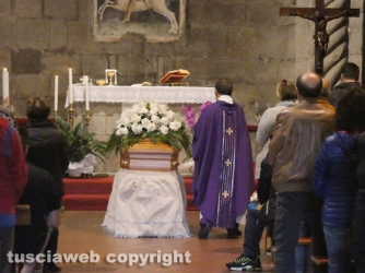 Montefiascone - I funerali di Monica Bellanova