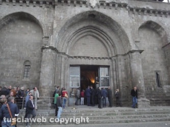 Montefiascone - I funerali di Monica Bellanova
