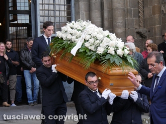 Montefiascone - I funerali di Monica Bellanova