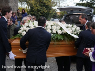 Montefiascone - I funerali di Monica Bellanova