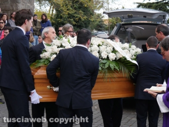 Montefiascone - I funerali di Monica Bellanova