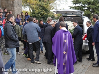 Montefiascone - I funerali di Monica Bellanova
