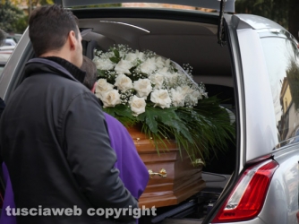 Montefiascone - I funerali di Monica Bellanova