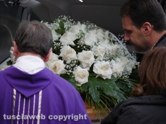 Montefiascone - I funerali di Monica Bellanova